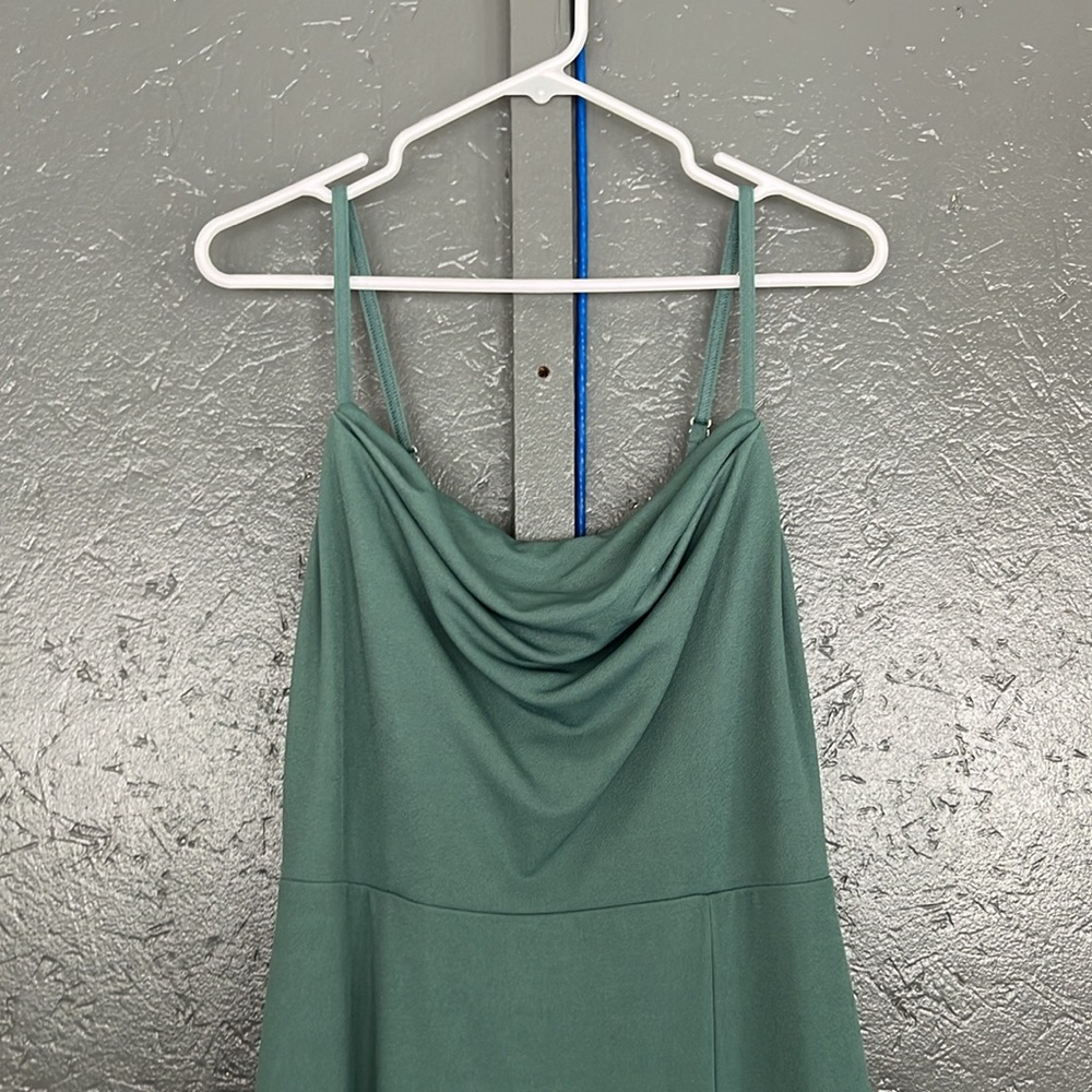 Birdy Grey Ash Crepe Dress in color Sea Glass Sz XL - Picture 6 of 16